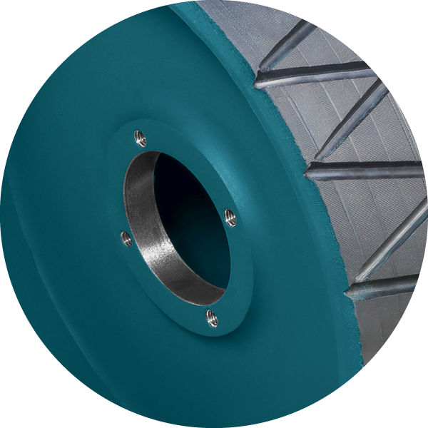 Dodge Industrial DuraPro drum pulley profile end disc