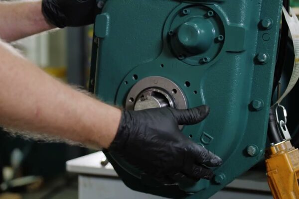 Installation of Dodge Twin-Tapered Bushing in a Torque-Arm Reducer video thumbnail