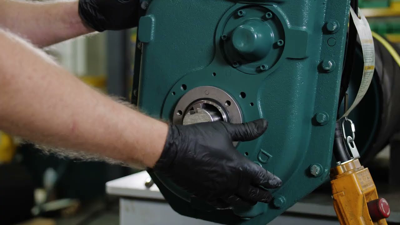 Installation of Dodge Twin-Tapered Bushing in a Torque-Arm Reducer video thumbnail